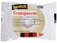 Een Scotch transparante tape 550 ft 19 mm x 33 m koop je bij ShopXPress