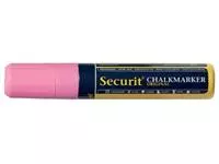 Een Securit krijtmarker large, roze koop je bij ShopXPress