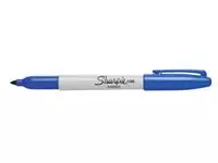 Een Sharpie Permanent marker Fine blauw koop je bij ShopXPress