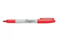 Een Sharpie Permanent marker Fine rood koop je bij ShopXPress