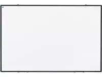 Een Smit Visual magnetisch whiteboard Softline, gelakt staal, zwart, 60 x 90 cm koop je bij ShopXPress