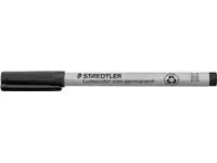 Een Staedtler Lumocolor 315, OHP-marker, non permanent, 1,0 mm, zwart koop je bij ShopXPress