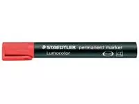 Een Staedtler Lumocolor 352, permanent marker, ronde punt, 2 mm, rood koop je bij ShopXPress