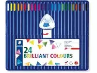 Een Staedtler driehoekig kleurpotlood Ergosoft 24 potloden koop je bij ShopXPress