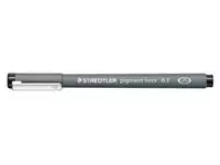 Een Staedtler pigment liner fineliner, ronde punt, schrijfbreedte 0,7 mm, zwart koop je bij ShopXPress