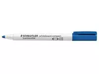 Een Staedtler whiteboardmarker Lumocolor Compact blauw koop je bij ShopXPress