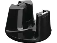 Een Tesa plakbandafroller Easy Cut Compact, voor rollen van ft 33 m x 19 mm, zwart koop je bij ShopXPress