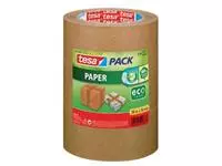 Een Tesapack paper ecoLogo, ft 50 mm x 50 m, bruin, pak van 3 stuks koop je bij ShopXPress