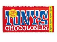 Een Tony&#39;s Chocolonely chocoladereep, 180g, melk koop je bij ShopXPress