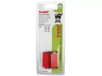 Een Trodat vervangkussen rood, voor stempel 4911/4820/4822/4846, blister met 2 stuks koop je bij ShopXPress