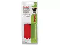 Een Trodat vervangkussen rood, voor stempel 4913, blister met 2 stuks koop je bij ShopXPress