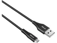 Een Trust Ndura oplaad- en gegevenskabel, USB naar micro-USB, 1 m, zwart koop je bij ShopXPress