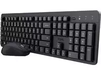 Een Trust Ody II draadloos stil toetsenbord en muis, azerty koop je bij ShopXPress