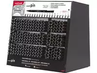 Een Uni Pin fineliner, display van 240 stuks, zwart koop je bij ShopXPress