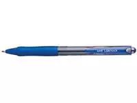 Een Uni-ball balpennen Laknock schrijfbreedte 0,4 mm, schrijfpunt: 1 mm, medium punt, blauw koop je bij ShopXPress