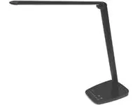 Een Unilux LED bureaulamp Twistled, zwart koop je bij ShopXPress