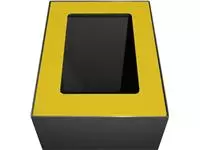 Een V-Part top voor modulaire afvalbak 60 l, geel koop je bij ShopXPress