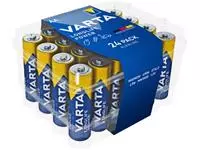 Een Varta batterij Longlife Power AA, pak van 24 stuks koop je bij ShopXPress