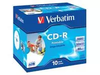 Een Verbatim CD recordable, doos van 10 stuks, individueel verpakt (Jewel Case) koop je bij ShopXPress