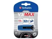 Een Verbatim V3 MAX USB 3.0 stick, 32 GB blauw koop je bij ShopXPress