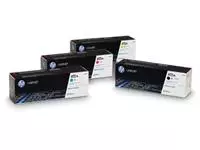 Een HP toner 415A, 2.100 pagina's, OEM W2031A, cyaan koop je bij ShopXPress