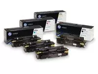 Een HP toner 415A, 2.100 pagina's, OEM W2031A, cyaan koop je bij ShopXPress