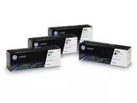 Een HP toner 415A, 2.100 pagina's, OEM W2032A, geel koop je bij ShopXPress