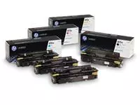 Een HP toner 415A, 2.100 pagina's, OEM W2032A, geel koop je bij ShopXPress