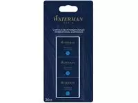 Een Waterman inktpatronen Standard, blauw (Serenity), blister van 36 stuks koop je bij ShopXPress