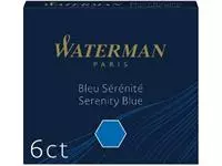 Een Waterman inktpatronen blauw 6X koop je bij ShopXPress