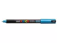 Een uni-ball Paint Marker op waterbasis Posca PC-1MR metaalblauw koop je bij ShopXPress