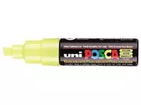 Een uni-ball Paint Marker op waterbasis Posca PC-8K fluo geel koop je bij ShopXPress