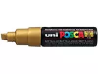 Een uni-ball Paint Marker op waterbasis Posca PC-8K goud koop je bij ShopXPress