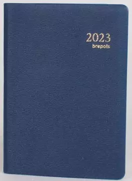 Een Brepols agenda Delta Genova 6-talig, blauw, 2025 koop je bij ShopXPress