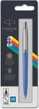 Een Parker Jotter Originals balpen, op blister, blauw koop je bij ShopXPress