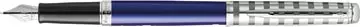 Een Waterman vulpen Hémisphère Deluxe Marine Blue met palladium detail koop je bij ShopXPress