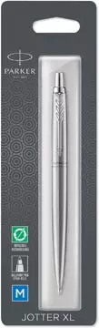 Een Parker Jotter XL SE20 Monochroom balpen, Stainless Steel, op blister koop je bij ShopXPress