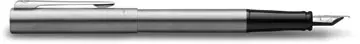 Een Waterman vulpen Allure Chrome fijne punt, inclusief 6 inktpatronen, op blister koop je bij ShopXPress