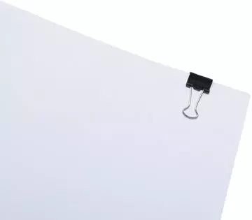 Een MAUL papierklem foldback 13mm blister 12 zwart koop je bij ShopXPress