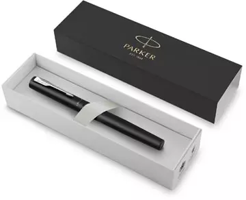 Een Parker roller Vector XL, fijn, in giftbox, zwart koop je bij ShopXPress