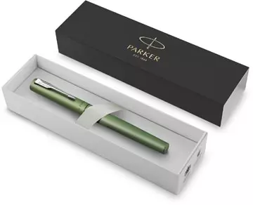 Een Parker roller Vector XL, fijn, in giftbox, groen koop je bij ShopXPress