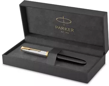 Een Parker 51 Premium vulpen fijn, zwart GT koop je bij ShopXPress
