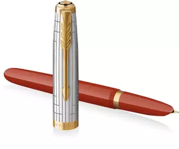 Een Parker 51 Premium vulpen fijn, vuurrood GT koop je bij ShopXPress