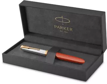 Een Parker 51 Premium vulpen medium, vuurrood GT koop je bij ShopXPress