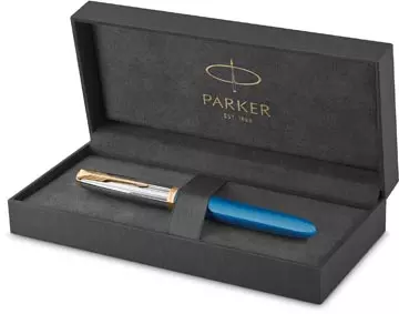 Een Parker 51 Premium vulpen fijn, turkoois GT koop je bij ShopXPress