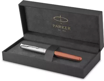 Een Parker vulpen Sonnet, medium, in giftbox, oranje koop je bij ShopXPress