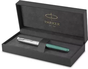 Een Parker roller Sonnet, fijn, in giftbox, groen koop je bij ShopXPress