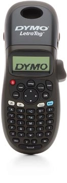 Een Dymo beletteringsysteem LetraTag LT-100H, zwart koop je bij ShopXPress