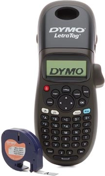 Een Dymo beletteringsysteem LetraTag LT-100H, zwart koop je bij ShopXPress