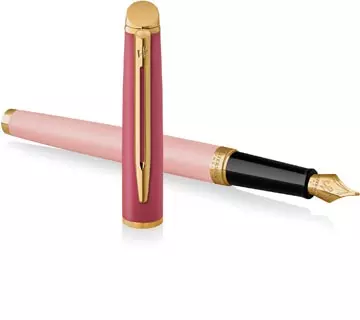 Een Waterman Hémisphère Colour Blocking vulpen, fijne punt, Pink GT koop je bij ShopXPress